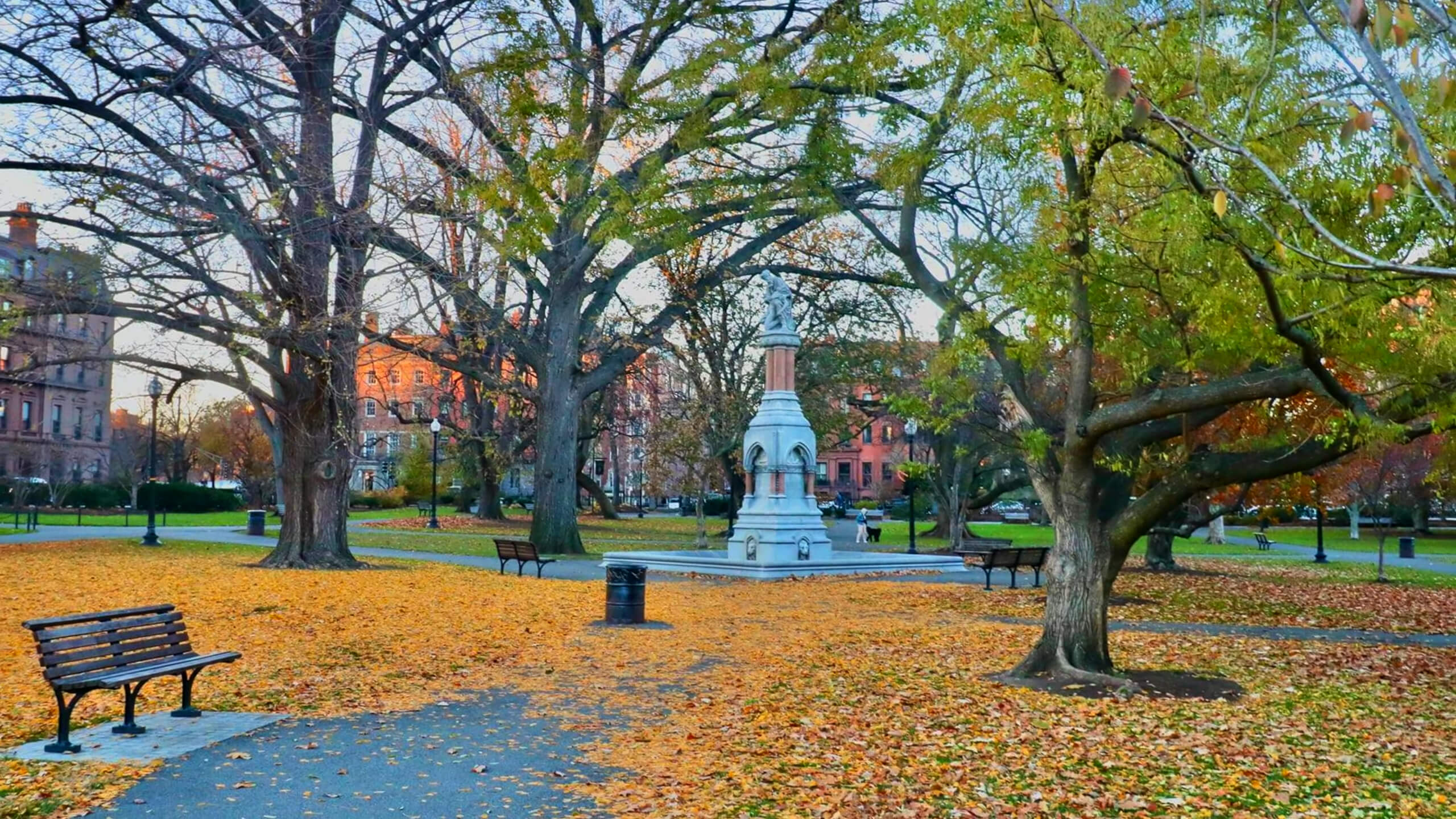 A walk through Boston Common, the oldest public park in the U.S.