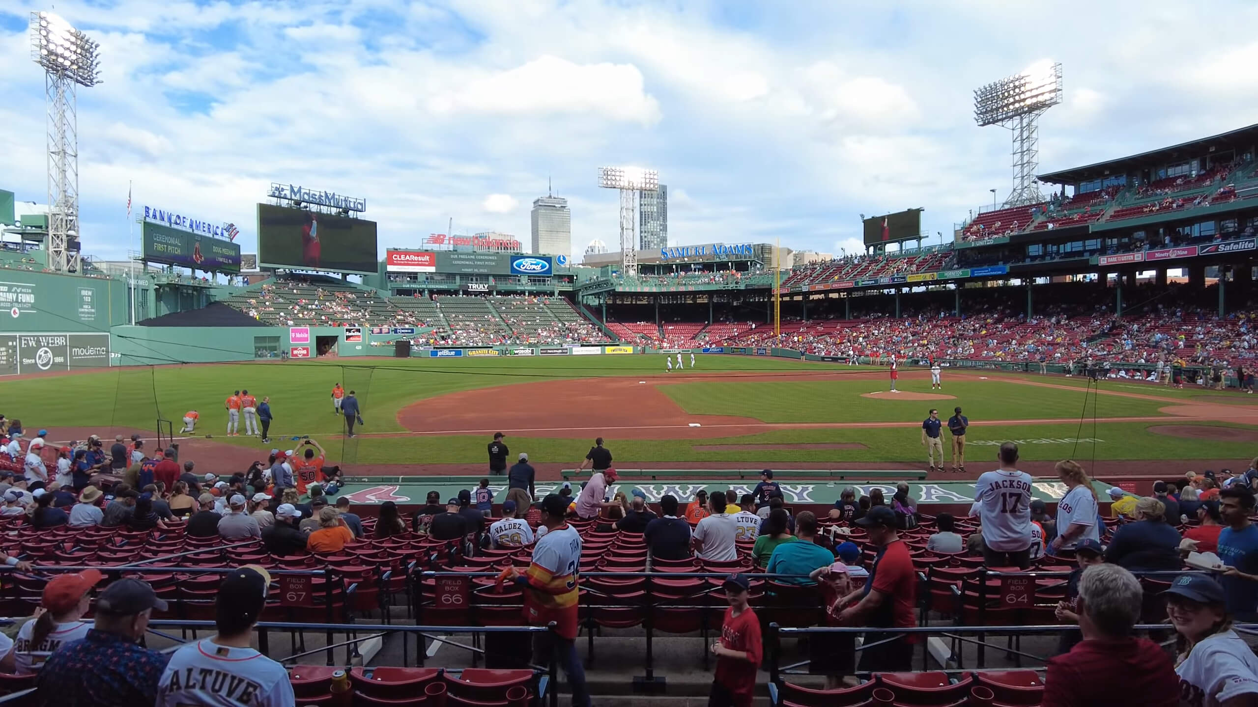 Inside Fenway Park