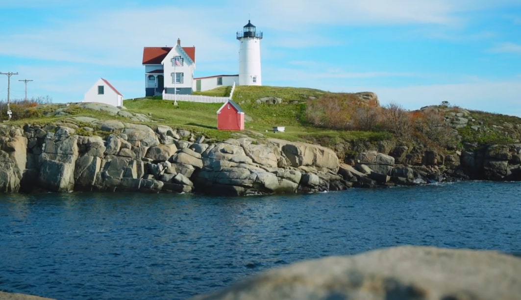 Nubble Lighthouse in York, ME